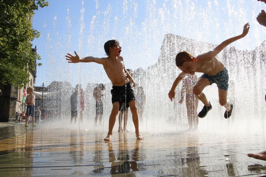 Una fontana-gioco rinfrescherà Piazza del Sole